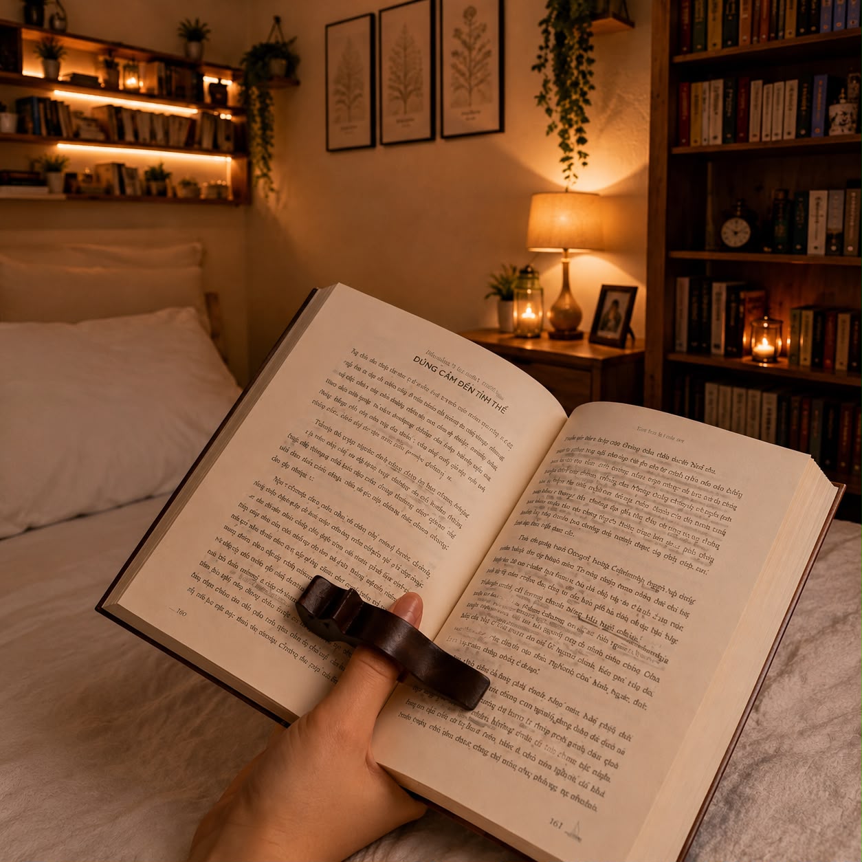Paw & Page - Handmade Book Page Holder